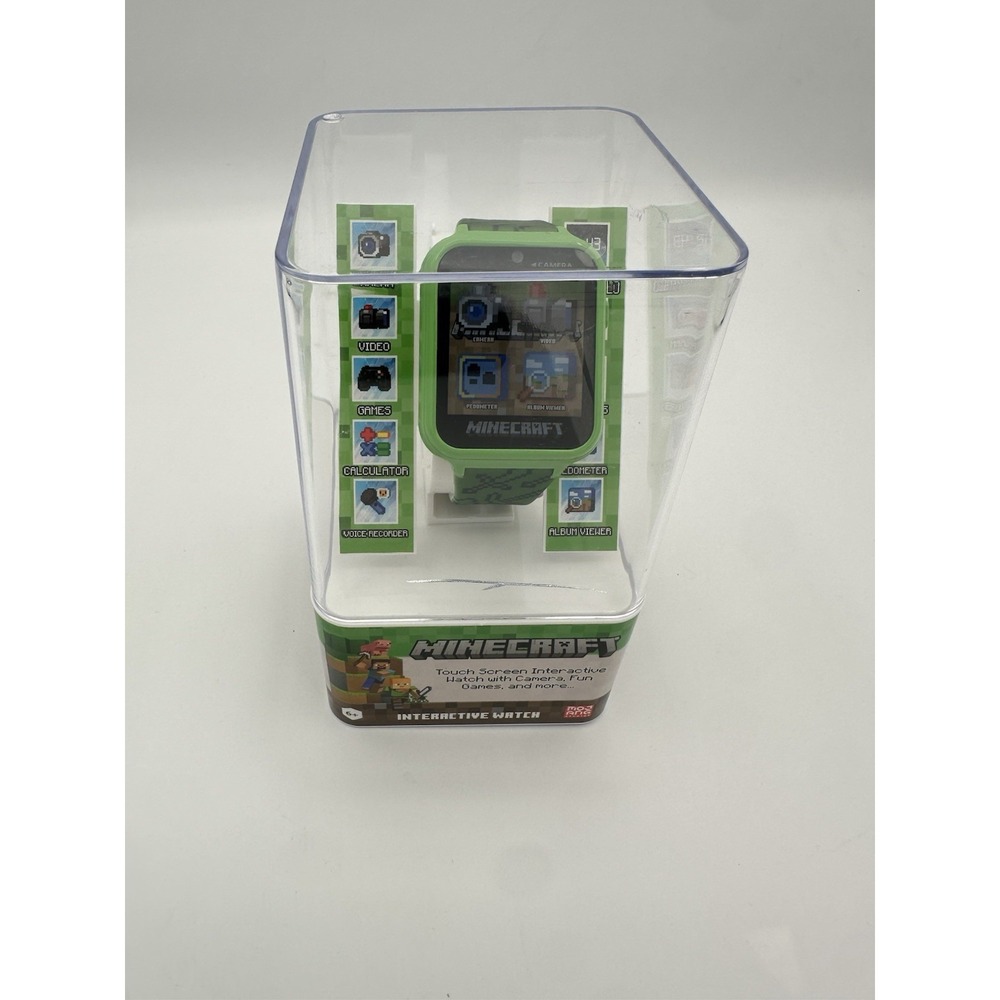 Minecraft Touchscreen Watch Interactive Smart Watch Sealed
